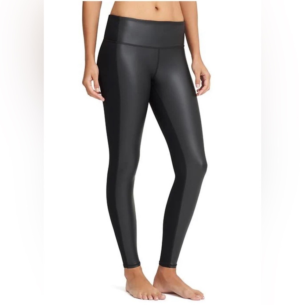 EUC ATHLETA HIGH RISE GLEAM TIGHT size small